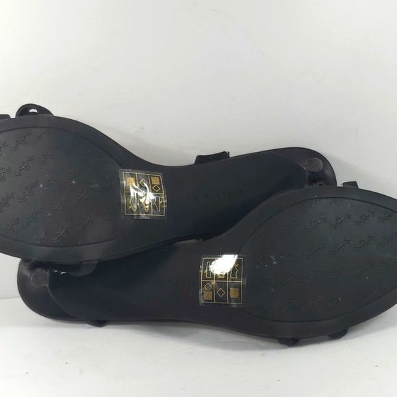 Kelley & Katie Black Rhinestone heels (S350) - Picture 6 of 6